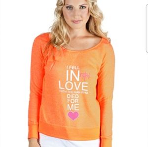 Orange Christian NOTW sweater